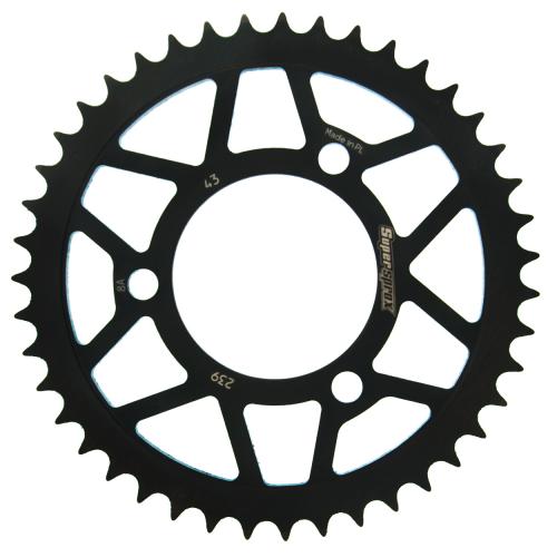 SUPERSPROX SUPERSPROX REAR STEEL 43T, BLACK SU423943B