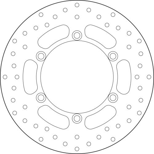 Brembo Serie Oro Fixed Brake Disc 270 mm – 68B407E6
