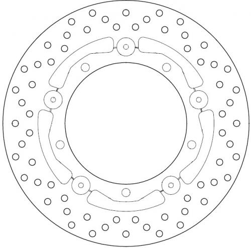 FERODO FMD0437RF FLOATING BRAKE DISC