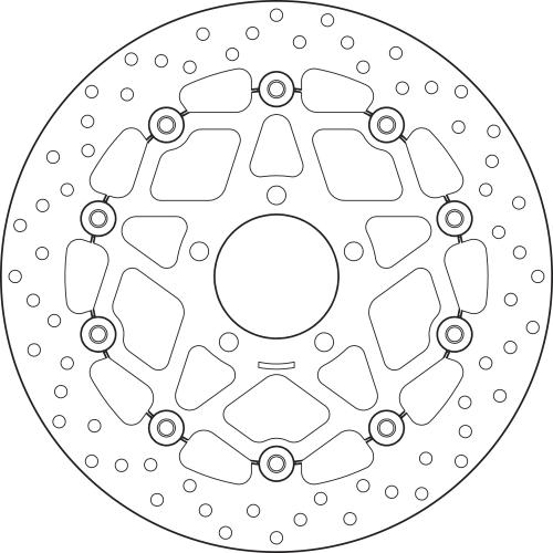 Brembo Serie Oro Floating Brake Disc 310 mm – 78B40865