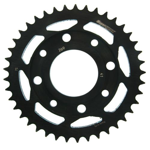 SUPERSPROX SUPERSPROX REAR STEEL 41T, BLACK SU426941B
