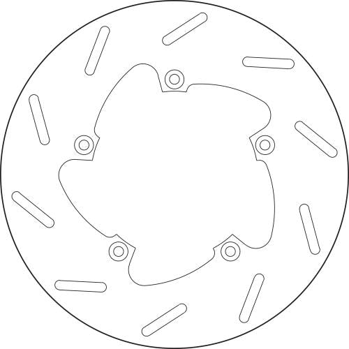 BREMBO BRAKE DISC, 68B40739