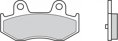 BREMBO 07055CC BRAKE PADS ORGANIC