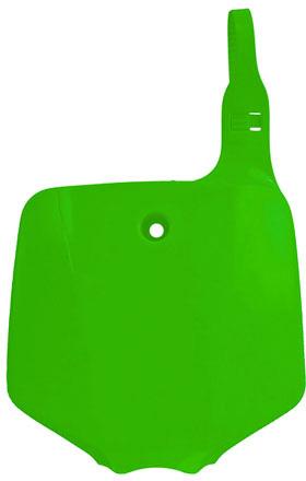 RTECH FRONT NUMBER PLATE KAWASAKI GREEN 565235431
