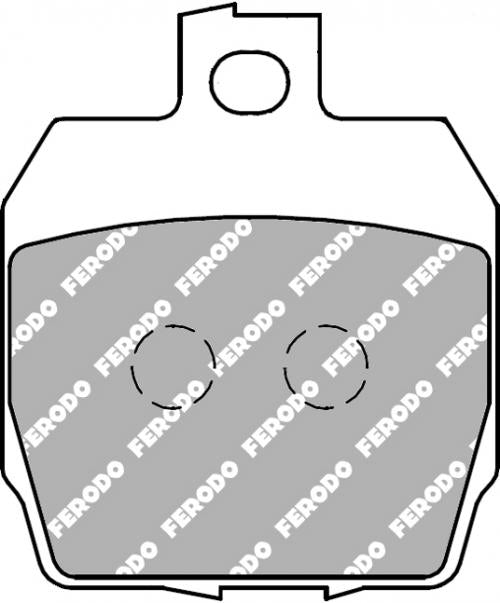 FERODO FDB2285EF BRAKE PADS ORGANIC