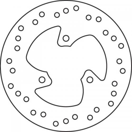 BREMBO BRAKE DISC, 108489930