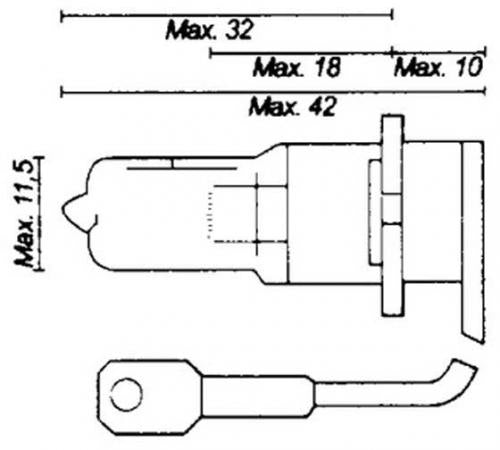 ELECTRICAL 12V 35W H3 HALOGEN BULB P453A