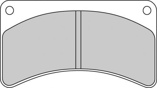 FERODO FDB2091P BRAKE PADS PLATINUM
