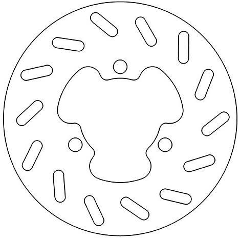 FERODO FMD0172R FIXED BRAKE DISC
