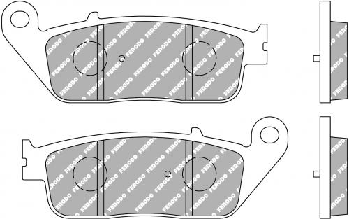 FERODO FDB2288EF BRAKE PADS ORGANIC