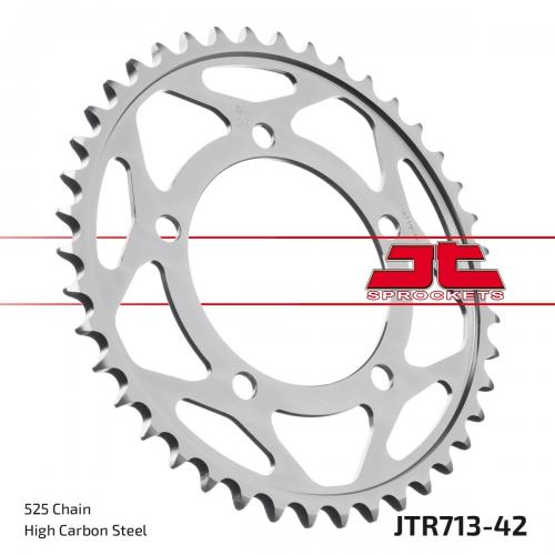 JT SPROCKETS REAR STEEL 42T, 525 JTR071342