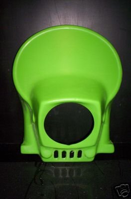 1980-1982 Kawasaki KDX 175 250 420 Headlight Holder Green