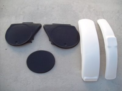1974-1976 Kawasaki KX 125 Plastic Kit