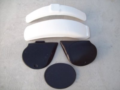 1975 1976 Kawasaki KX 250 400 Plastic Kit