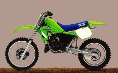 1986 Kawasaki KX 250 500 Plastic Kit