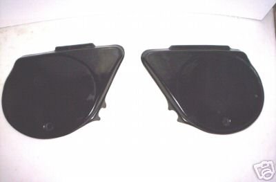 1974-1976 Kawasaki KX 125 Side Panels Black
