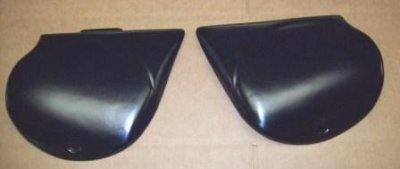 1975/1976 Kawasaki KX 250 400 Side Panels Black