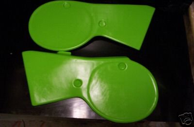 1979 Kawasaki KX 125 250 Side Panels Green