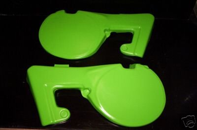 1980 Kawasaki KX 80 Side Panels Green