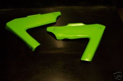 1982/1983 Kawasaki KX 125 250, 83/84 KX 500 Side Panels Green