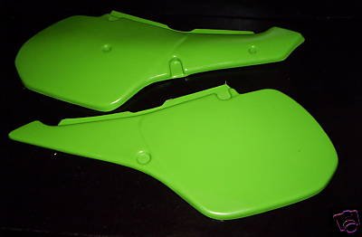 1985 1986 Kawasaki KX 250 500; 85 KX 125; 86-88 KDX 200 Side Panels
