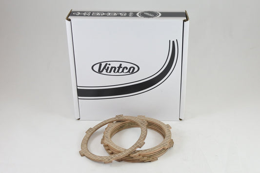 CLUTCH PLATE KIT 69-81 MAICO GS 250 400 440 490 SINTERED BRONZE 4 5 SPEED VINTCO KCLM01