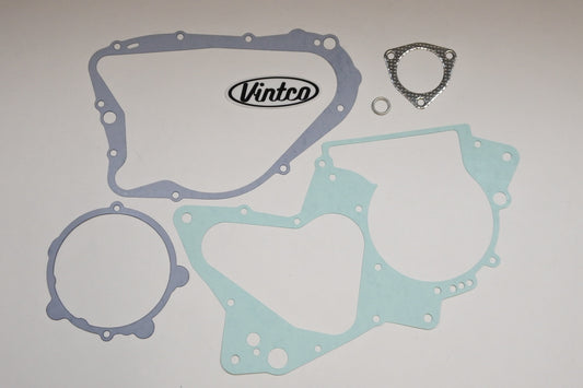 ENGINE GASKET KIT 76-78 SUZUKI RM 360 400 VINTCO KEG070