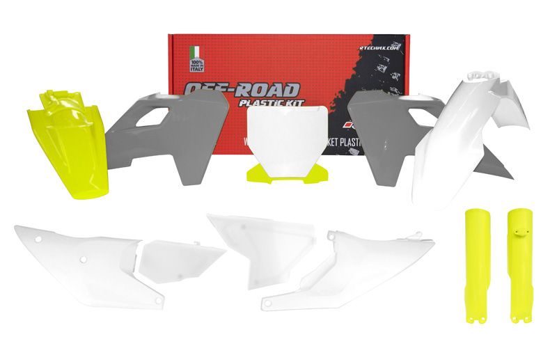 PLASTIC KIT/8 2023-24 TC/TX/FC/FX OEM 2024 COLOURS, RTECH R-KITHSQ-OEM-833