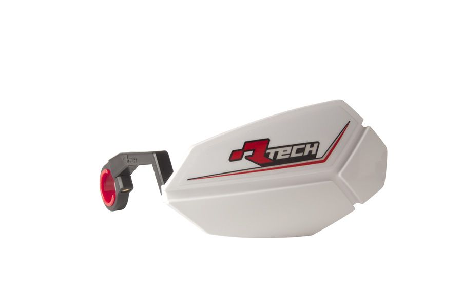R20 BIKE BICYCLE HANDGUARDS - WHITE - RTECH B-KITPMR20BN0