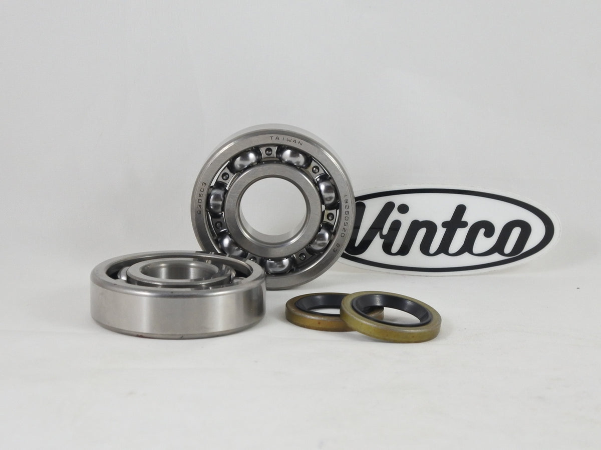 MAIN BEARING AND SEAL KIT 90-06 KAWASAKI KDX 200 220 VINTCO KMB050