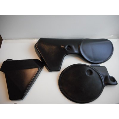 1981 Husqvarna CR, WR, XC Side Panels Black