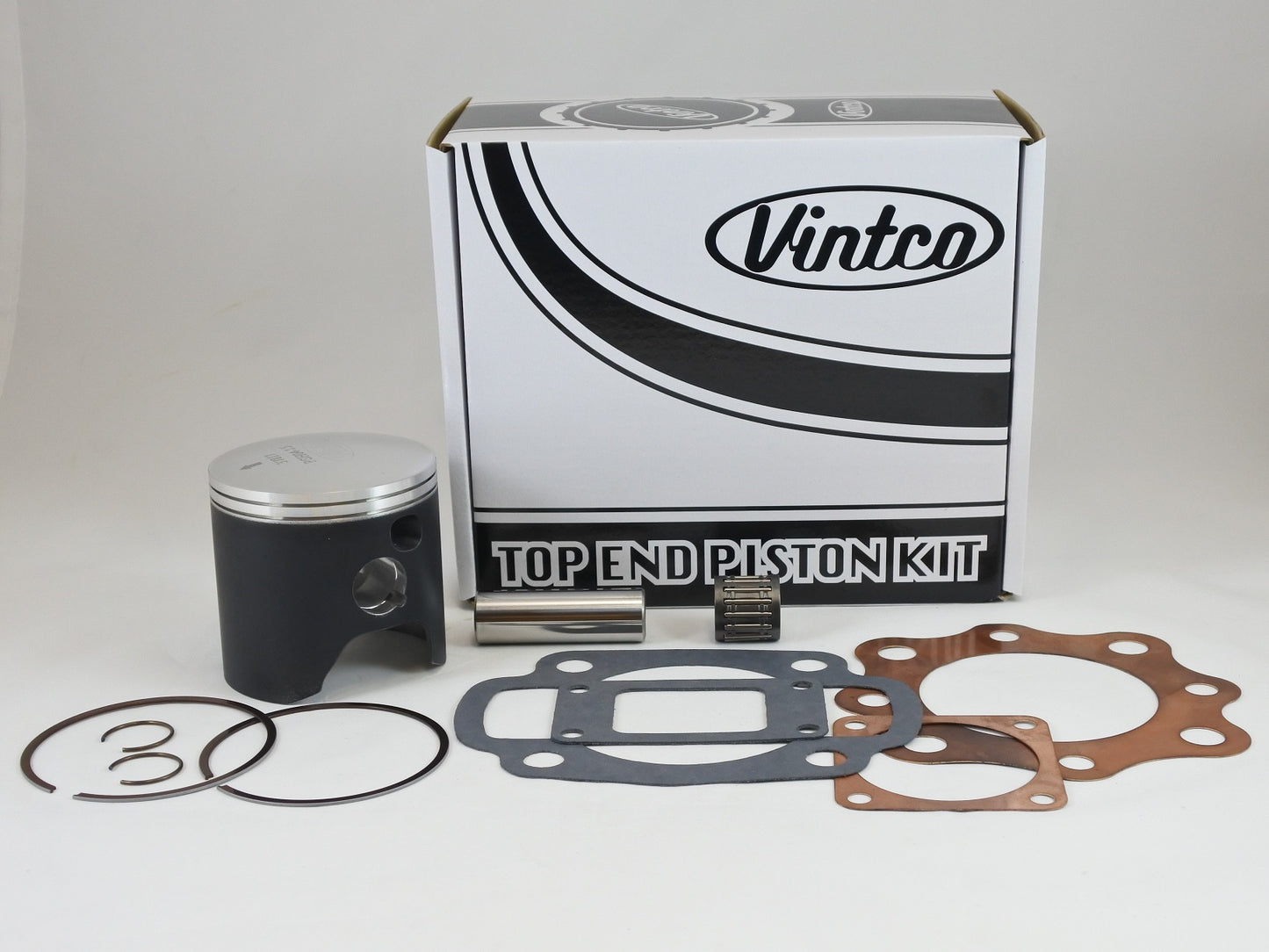 TOP END PISTON KIT 73-74 HONDA CR 250 71.5mm 1.5mm OVER VINTCO KTH06-1.5