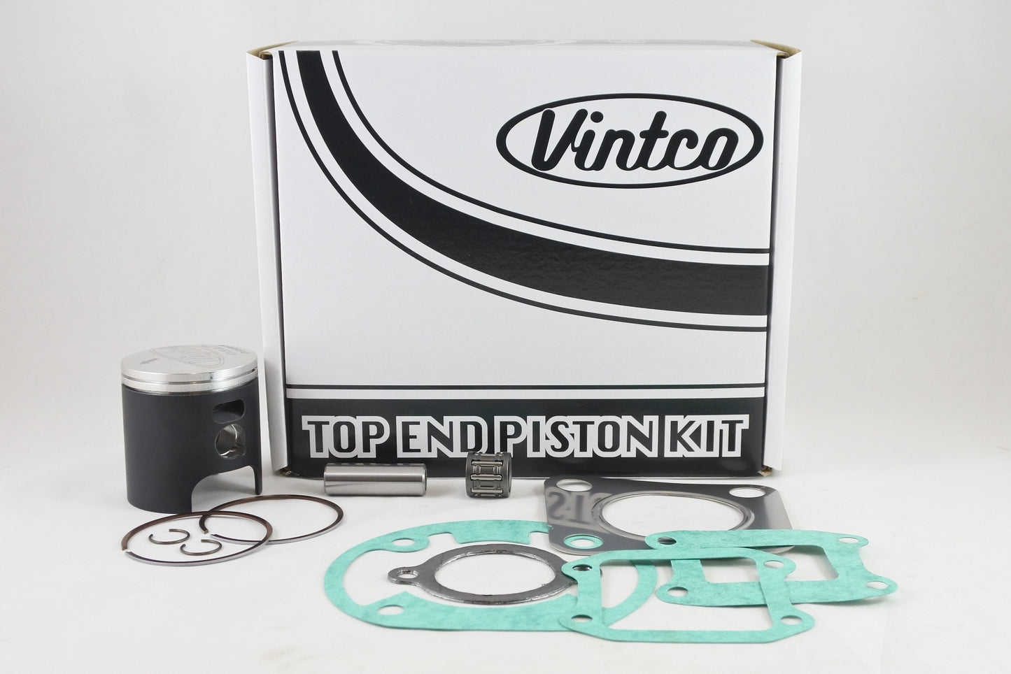 TOP END PISTON KIT 80-81 HONDA CR R 80 49.5mm STANDARD VINTCO KTH10-00