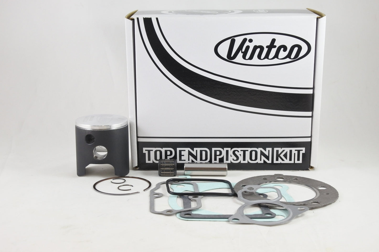 TOP END PISTON KIT 87-87 HONDA CR 125 55mm 1.0mm OVER VINTCO KTH18-1.0