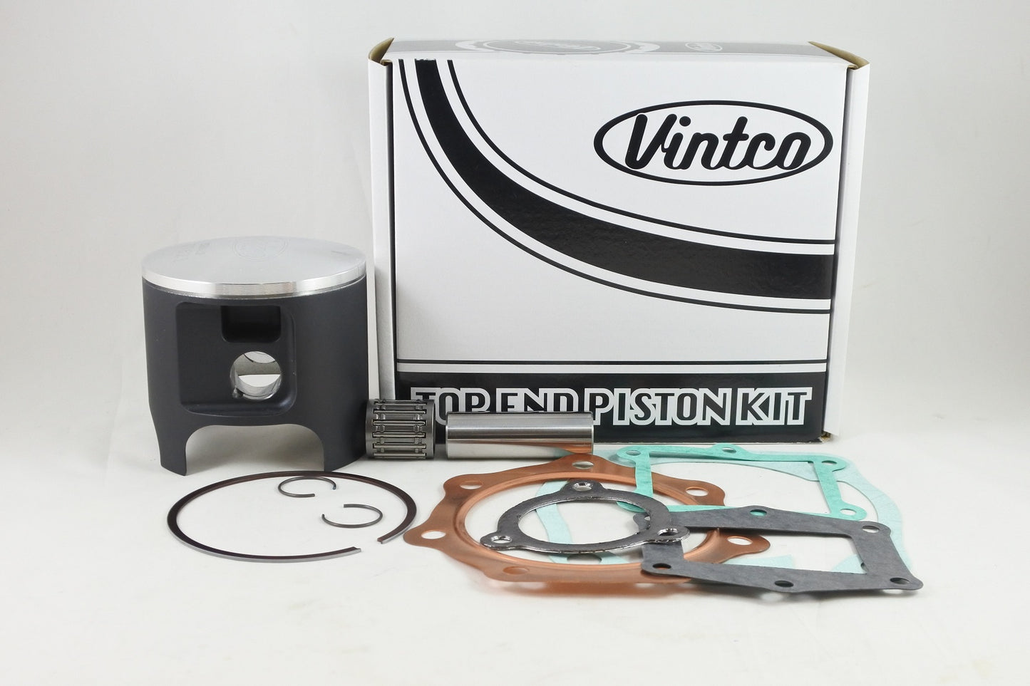 TOP END PISTON KIT 82-83 HONDA CR 480 91.0mm 2.0mm OVER VINTCO KTH28-2.0