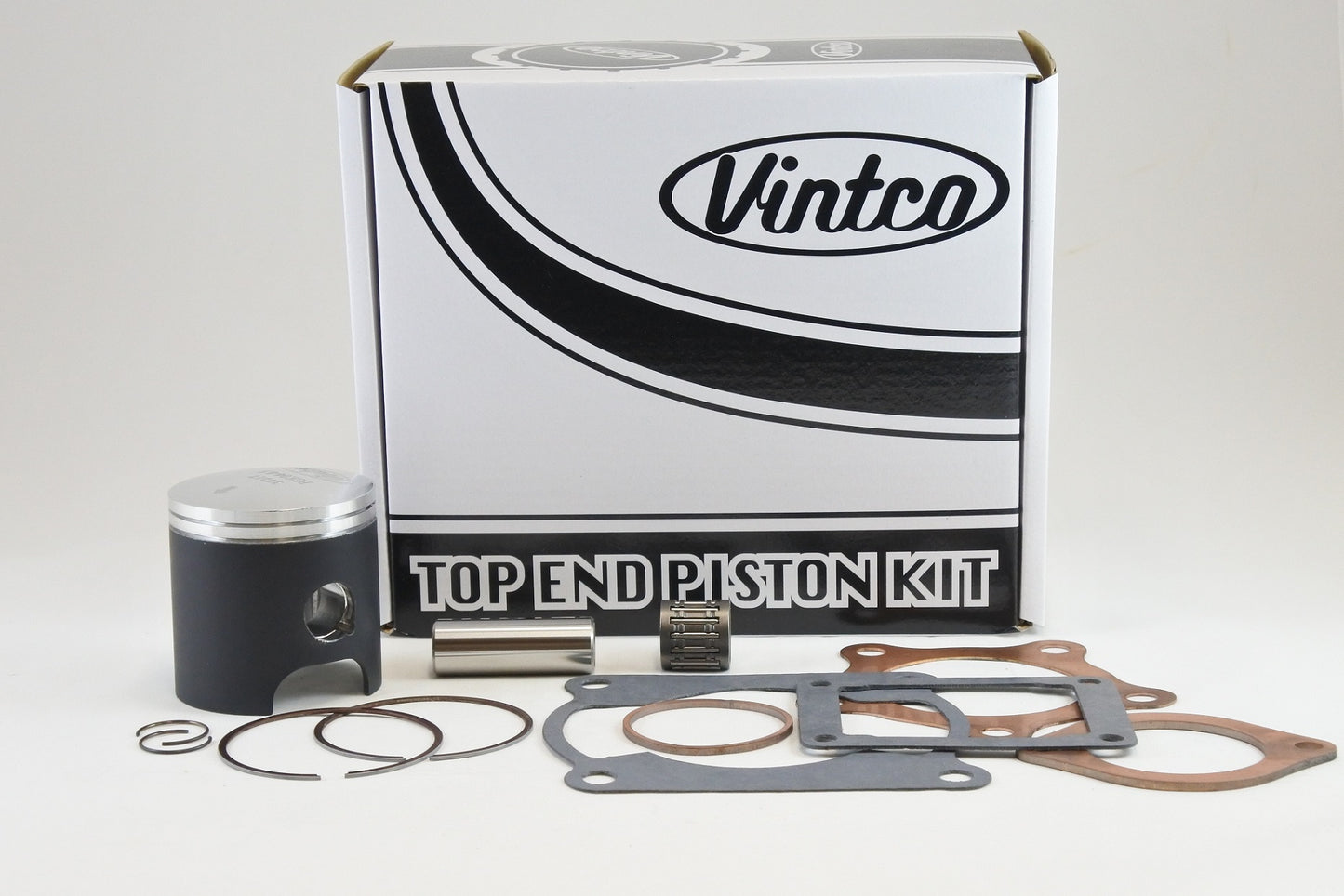 TOP END PISTON KIT 78-79 KAWASAKI KX 125 56.5mm OVER VINTCO KTK04-0.5