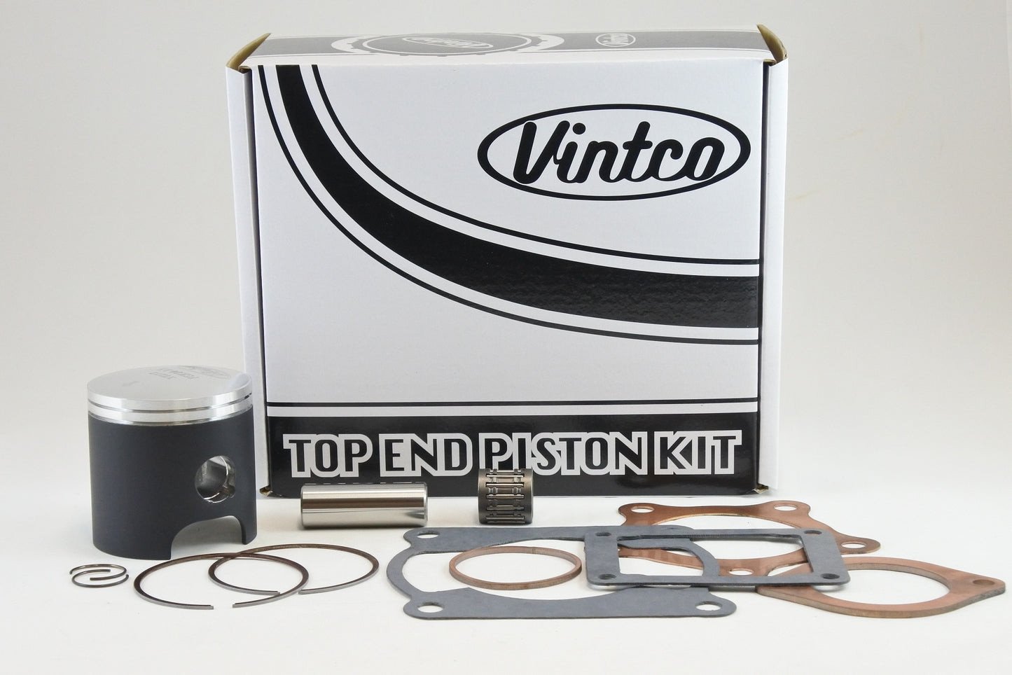 TOP END PISTON KIT 78-79 KAWASAKI KX 125 57.5mm 1.5mm OVER VINTCO KTK04-1.5