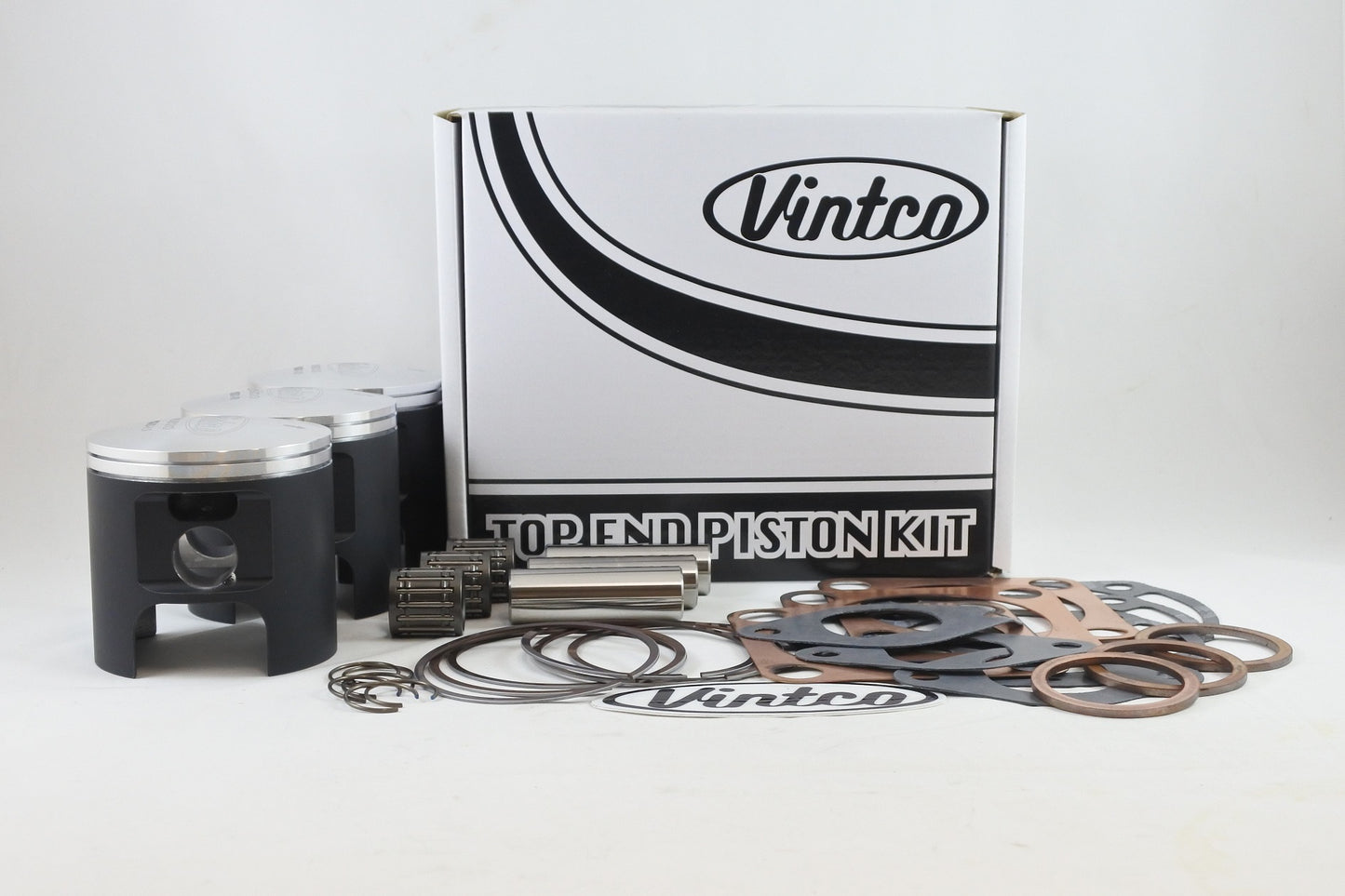 TOP END PISTON KIT 72-75 KAWASAKI H2 750 18mm WRIST PIN BORE 72.5mm 1.5mm OVER VINTCO KTK09-1.5