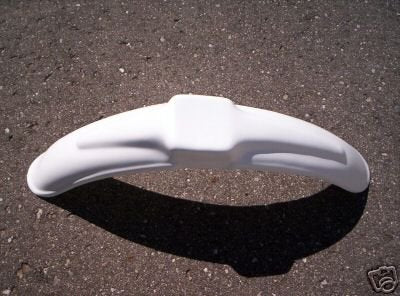 1972-1976 Penton Front Fender White
