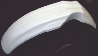 1988/1989 KTM 125 250 500 Front Fender White