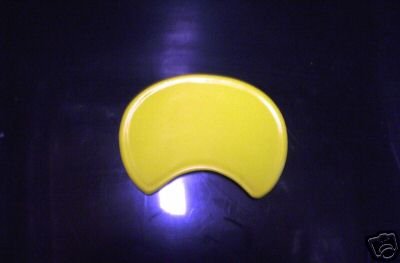 1973-1976 Penton GS Enduro Front Number Plate Yellow