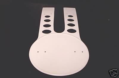 1979 KTM MC Front Number Plate White