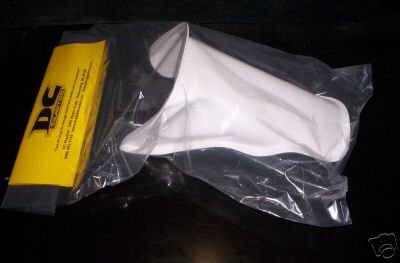 1976-1978 KTM MC5 Rear Fender Shield Splash Guard White