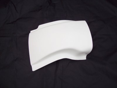 1987-1993 KTM MXC GS Enduro Inner Rear Fender White