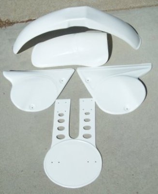 1978 Penton KTM MC5 Plastic Kit