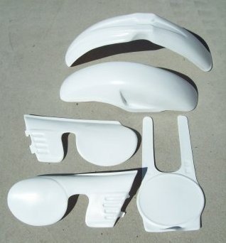 1980 KTM MC 125 250 420 Plastic Kit