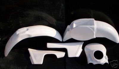 1981 KTM GS Enduro 125 250 495 Plastic Kit