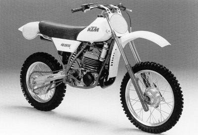1982 KTM MC 250 495 Plastic Kit