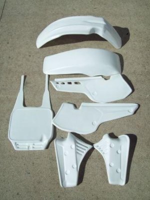 1984 KTM 250 MX Plastic Kit