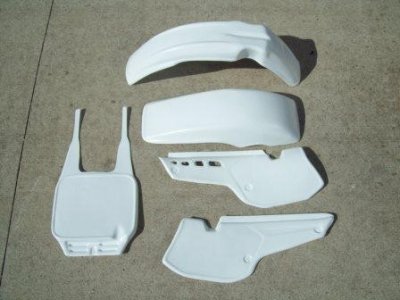 1984 KTM MC 495 Plastic Kit